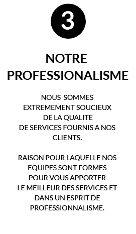 apporter le meilleur de nos services