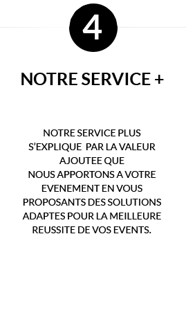 organisation et réussite de vos événements